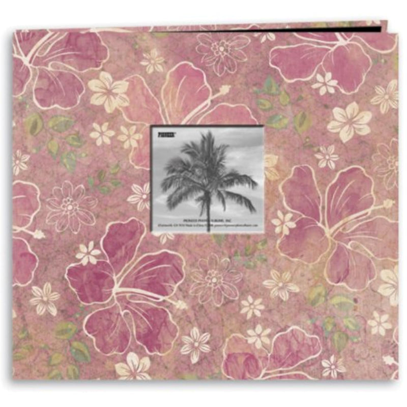 Pioneer 12X12 Tropical Frame Cover Scrapbook, Hibiscus