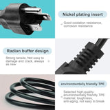 10Ft 3 Prong Ac Power Cord Tv Universal Treadmills Cable For Computer Monitor, Horizon Fitness Treadmills, Superfit, Bowflex, Sole E35 E55 F63 F80,Goplus 2 In 1 Folding Treadmill Charger Replacement