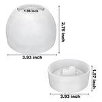 Apple Shaped Jar Mold With Lid, Candle Holder Molds, Apple Box Storage Silicone Mold For Resin, Clay, Gypsum Casting