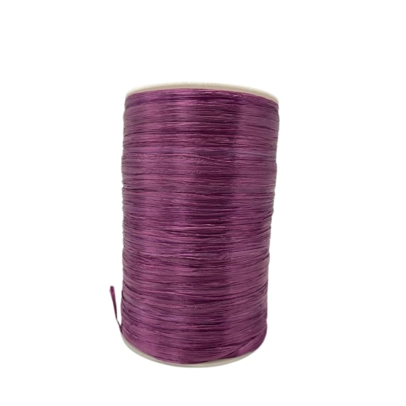 Shiny Purple Raffia Ribbon - 1/4 ''X 100 Yd - Diy Home Projects - Gift Packagi