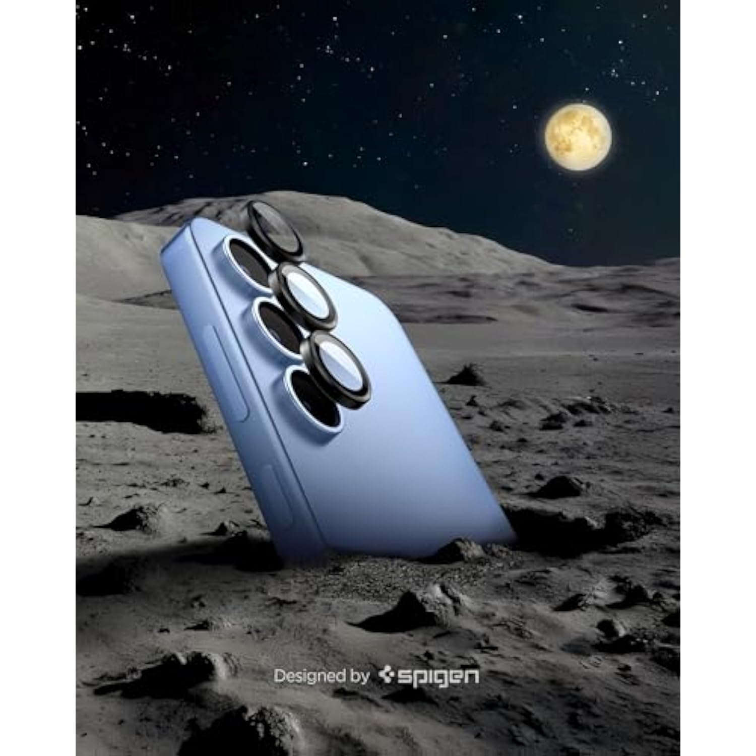 Spigen Camera Lens Screen Protector [GlasTR EZ Fit Optik Pro] Designed for Galaxy S25 - Black [2 Pack]