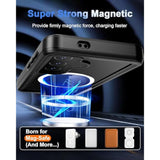 For Samsung Galaxy S25 Case Waterproof [Fit For Magsafe], [Built-In Screen Protector & Lens Protector] [Ip68 Underwater] 360° Full Body 12Ft Grade Shockproof Phone Case For S25 6.2"
