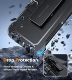 For Google Pixel 9 Case: Pixel 9 Pro Military Grade Drop Proof Protection Cell Phone Cover With Belt-Clip Holster | Dual Layer Rugged Heavy Duty Shockproof Protective Phonecase (Black)