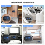 12V Rv Usb Outlet, 38W Pd Qc3.0 24V Usb Car Charger Socket Power Outlet With Cover, 24V Car Charger Switch Panel Car Fast Charger Socket Power Outlet For Car Bus Rv Atv Truck Boat