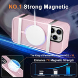 Magnetic Shockproof Case for iPhone 12 Pro Max, Pink