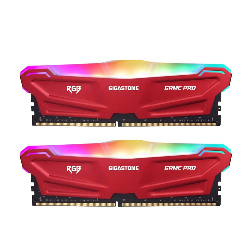 Ddr4 Ram Red Rgb Game Pro Desktop Ram 32Gb (2X16Gb) Ddr4 32Gb Ddr4-3200Mhz Pc4