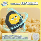 Cute Case For Airpods 4 Case Cover 2024 With Cleaner Kit,3D Cartoon Character Airpods 4Th Generation Case,Funny Anime Kawaii Cool Silicone Airpods 4 Accessories With Keychain For Women Girls Boys