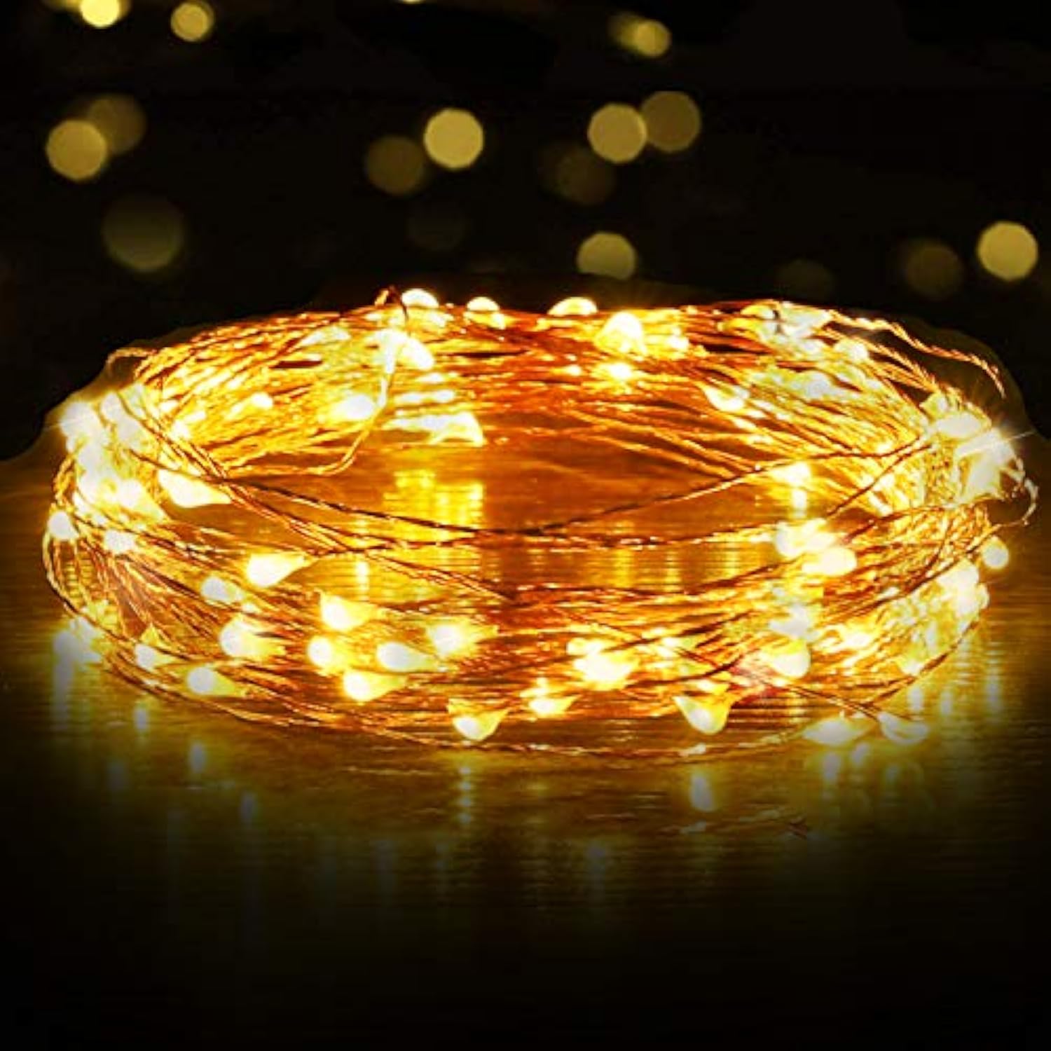 Usb Led Fairy String Light, 1 Pack Copper Wire Fairy Lights For Indoor, Bedroom Festival Christmas Wedding Party Patio D
