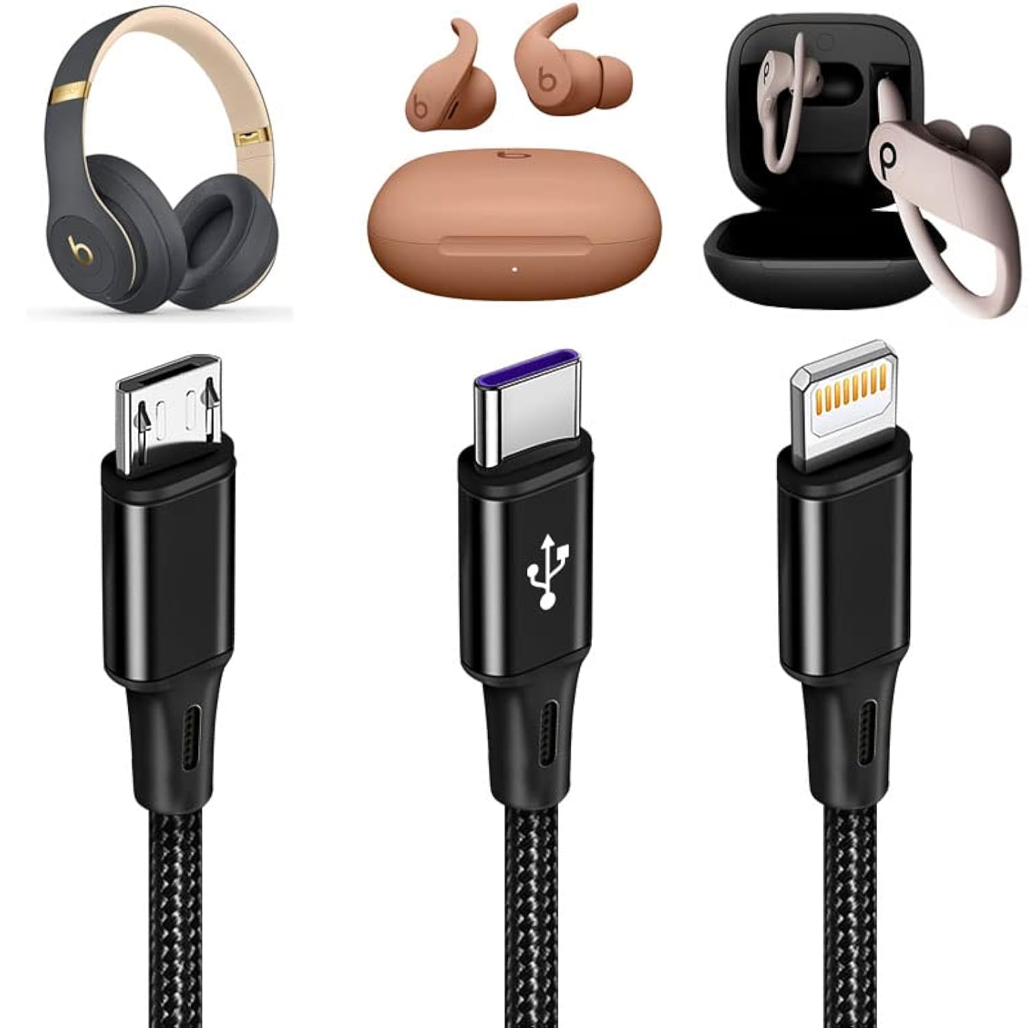For Beats All Series Charger Cable, Charging Cord For Iphone 14 14Pro, Powerbe