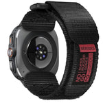 Watch Band Compatible With Samsung Galaxy Watch Ultra 47Mm(2024) For Men Women, Nylon Sports Adjustable Replacement Strap For Galaxy Watch Ultra(Black)