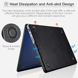 ICARER MacBook Pro 16 Case (2025-2021), Premium Leather Case for M4 M3 M2 M1 Pro/Max A3403 A3186 A2991 A2780 A2485, with Touch Bar & Touch ID Compatible for Apple MacBook Pro 16inch (Black)