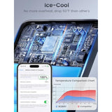 For Magsafe Portable Charger, [0.3" Ultra Slim] Magnetic Power Bank,[Alloy-Made] 5000Mah Wireless Portable Charger, Usb C Battery Pack 18W Fast Charging For Iphone Samsung (Grey)