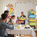 Back To School Directional Sign Back To School Classroom Decorations Welcome Back Sign For Wall Or Door First Day Of School Party Supplies For Teachers And Students Indoor