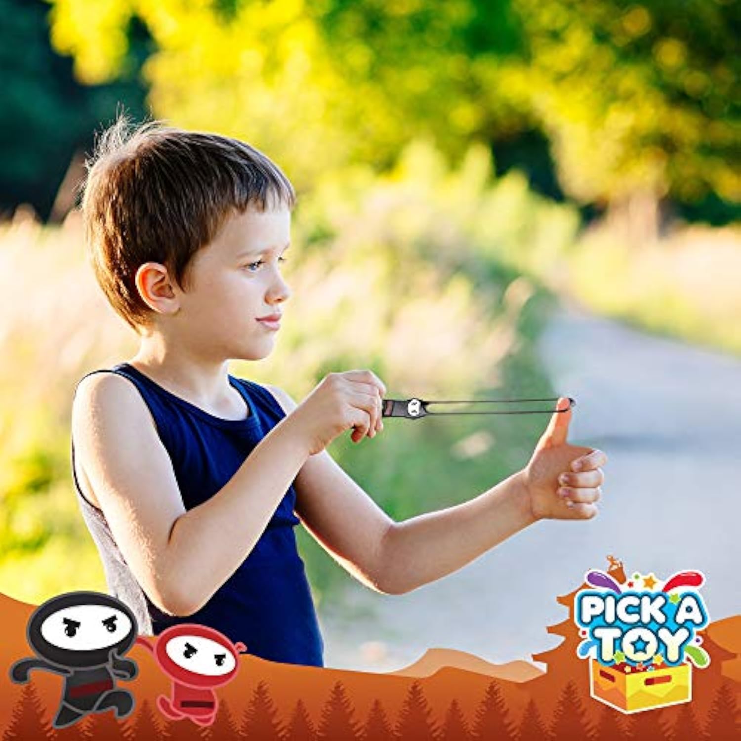 12pcs Ninja Flying Toys Party Favors for Boys & Girls Birthday Stocking Stuffers