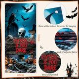 Halloween Door Cover 79x35 Inch Scary Graveyard Banner Haunted House Decor