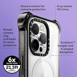 Bounce Case For Iphone 15 [6X Military Grade Drop Tested / 21.3Ft Drop Protection/Compatible With Magsafe] - Clear Black