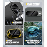 (3 Pack) Camera Lens Protector Compatible For Google Pixel 10 (Not For Pro/Xl Model), Protector De Cámera Case Friendly Tempered Glass 9H High Definition Microphone Cutout Anti-Scratch