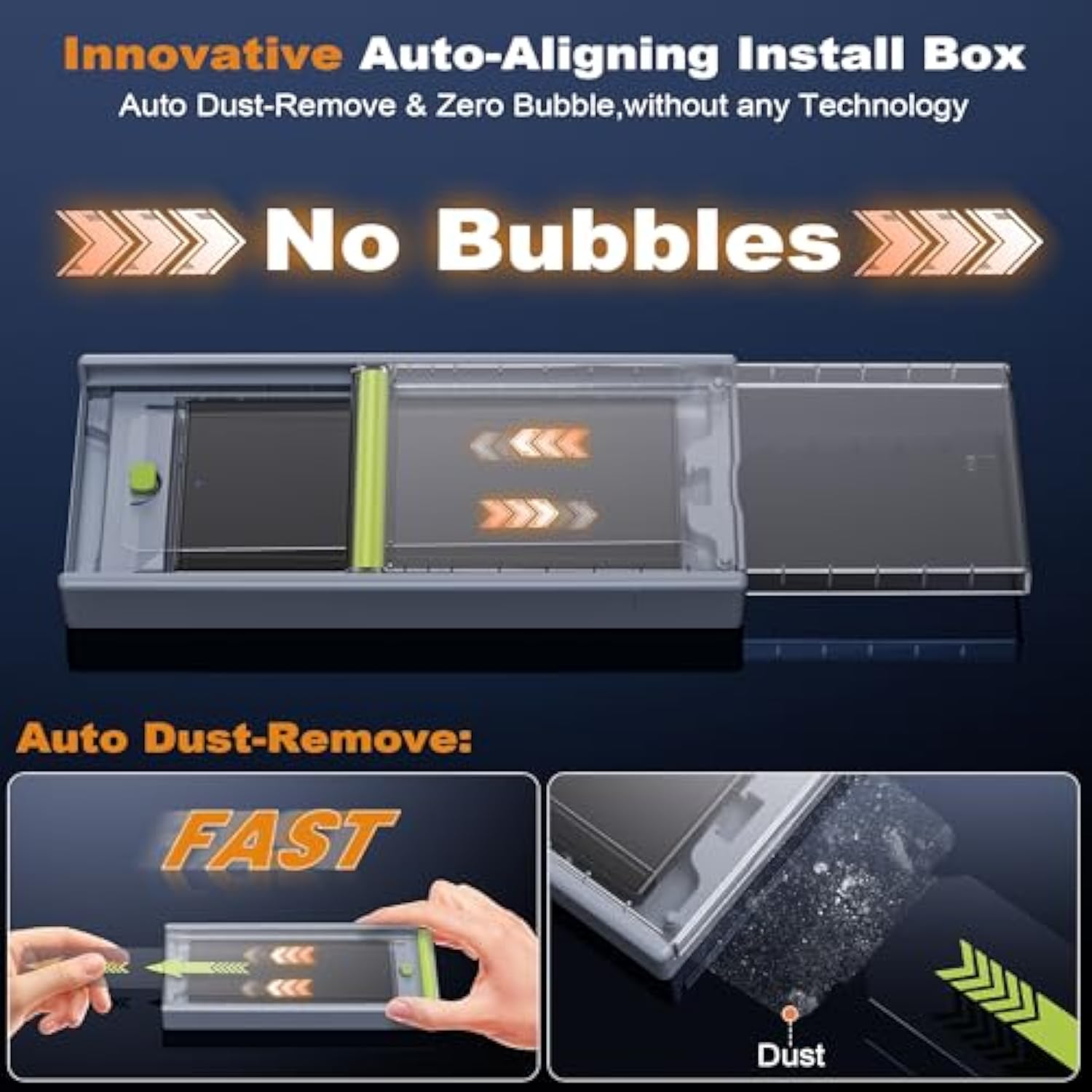 For Samsung Galaxy S24 Ultra Screen Protector [9H+ Tempered Glass] [Auto Dust-Remove ? Zero Bubble] [Sensitive Fingerprint Unlock] Diamond 8K Hd 10X Durable Film 6.8 Inch- 2 Pack