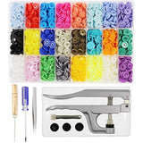 Kam Snaps Buttons + Snap Pliers, Starter Fasteners Kit, 384 Sets 24-Co