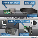 Intelligent Fiber Media Converter 1000Base-T To 1000Base-Lx Dual Wavelength Single Mode Sc Fiber (60 Km / 37.3 Miles)Fiber To Ethernet Converter, Rj-45 Port, Protection, Tfc-1000S60D3
