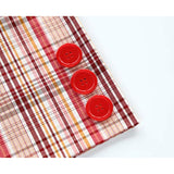 1 Inch (25Mm) Red Color Buttons For Sewing Flatback Button Crafting Di