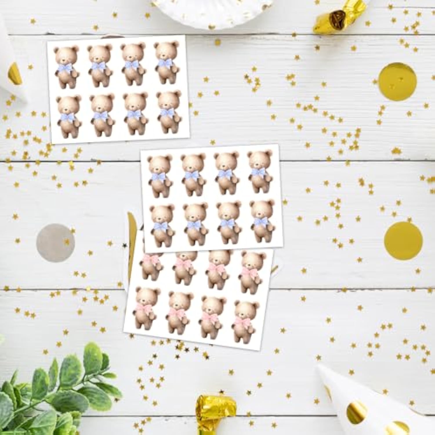 Gender Reveal Party Games, Teddy Theme Baby Gender Reveal Voting Board Sign, 48 Boys Girls Teddy Voting Stickers, He Or She, Baby Gender Reveal Party Decorations Games For Boy Or Girl Shower