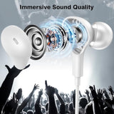 Usb C Headphones For Samsung S22 S23 Ultra Z Flip/Fold5,Magnetic Hifi Stereo U