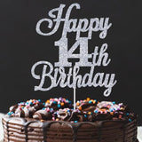 Happy 72Nd Birthday Cake Toppers Silver Glitter, Cheers To 72 Years Old Bday Decoration 72Nd Anniversary Cake Topper, Seventy-Two Theme Cake Decorations For Birth Anniversary Party