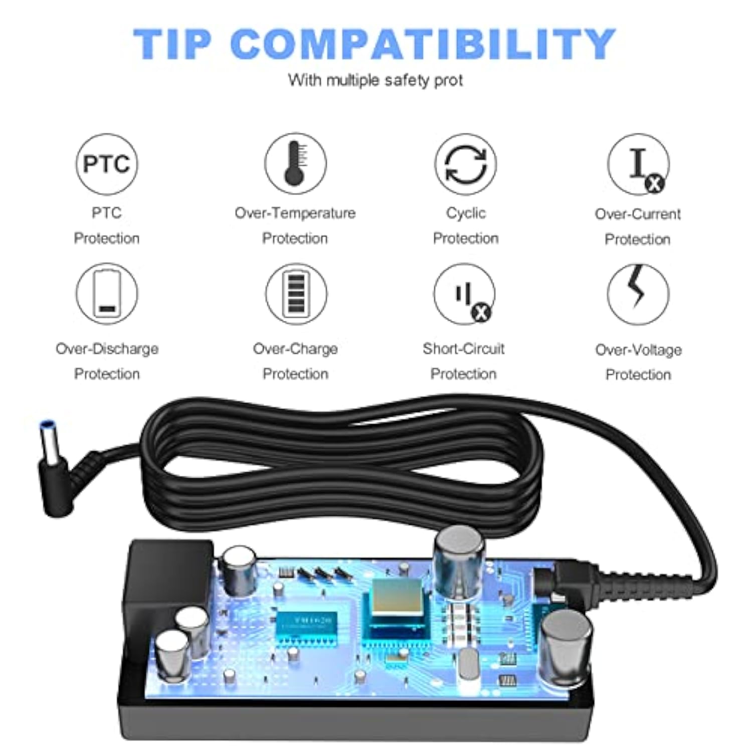 19.5V 3.33A Envy Charger, Laptop Charger For Hp Envy 13 15 17 X360 15-1039Wm 1