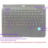 Keyboard Skin Compatible Dell Chromebook 11 3180/3181/3189/5190
