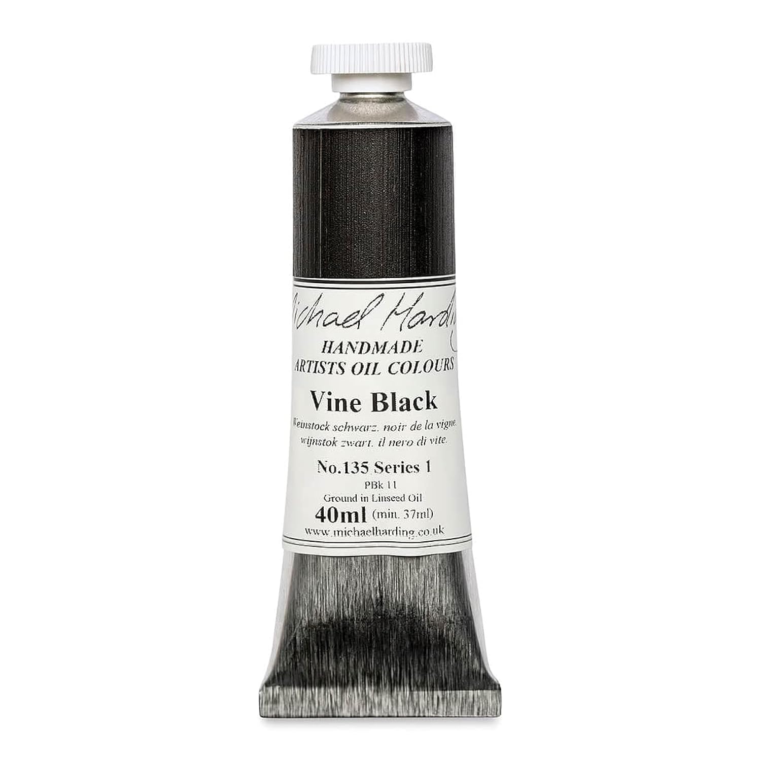 Artist Oil Colours, Vine Black, 40Ml Tube, 13540