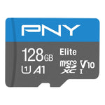 128GB Elite microSDXC, 100MB/s, Class 10, U1, V10, A1, Full HD, UHS-I