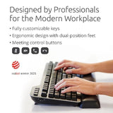 Kensington MK7500F Silent Mechanical Keyboard – Full Size, Wireless, Backlit,