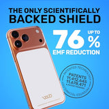 EMF Blocker for Cell Phone - Made for iPhone 17 Pro Max - The Only Patented, Real Scientifically Backed, Lab-Tested 5G-Shield Sticker to Protect You