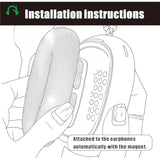 Replacement Ear Cushions Compatible For Airpods Max Headphones Replacement Ear Pads Compatible For Apple Airpodsmax Airpods Pro Max Ear Cushions Memory Foam Earmuffs Sky Blue Left Right