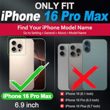 SHIELDON Wallet Case for iPhone 16 Pro Max 6.9-inch, Genuine Leather Folio Case with Kickstand RFID Blocking Card Slot Magnetic Shockproof Cover Compatible with iPhone 16 Pro Max 5G 2024 - Nappa Gray
