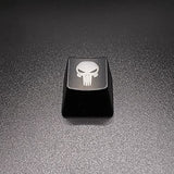 Skull Backlit Artisan Keycaps For Cherry Mx Mechanical Keyboard, Sa Profile, Abs Translucent Backlight (Skull 2)