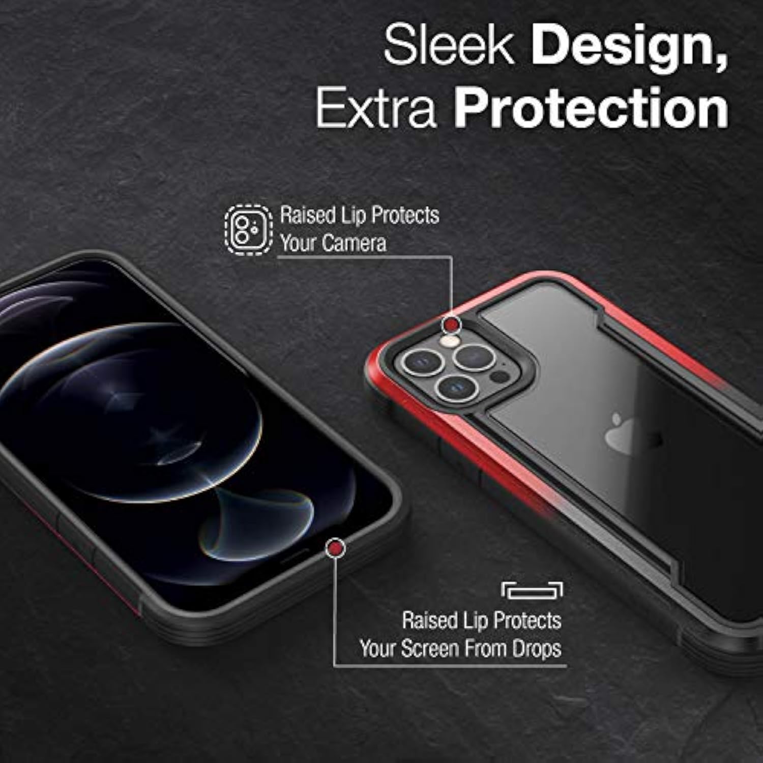 iPhone 12 Pro Case, Shock Absorbing Protection