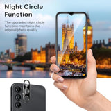 OMOTON Screen Protector for Samsung Galaxy A14 5G, [3+2 Pack] for A14 screen protector & Camera Lens Protector, Case Friendly/Tempered Glass/Alignment Frame(6.6 Inch, 2023 Released)
