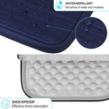 Tablet Sleeve Case For 13 Inch New Ipad Air M3 M2, 13 Inch New Ipad Pro M4 2024, 12.9" Ipad Pro 6 5 4 3 2022-2018 With Magic Keyboard And Smart Keyboard Folio Protective Bag, Blue