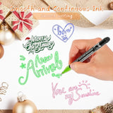 24 Colors Outline Shimmer Markers, Glitter Metallic Marker Pens, Stocking Stuffers For Teen Girls Boys Adults Christmas Gifts Trendy Stuff, Cool Fun Craft Drawing Arts Supplies Set