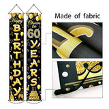 60Th Birthday Party Banner Decorations Cheers To 60 Years Banner 60Th