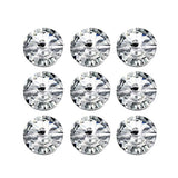 Acrylic Rhinestone Fastening Button, Crystal Clear Sewing, Diy Crafts