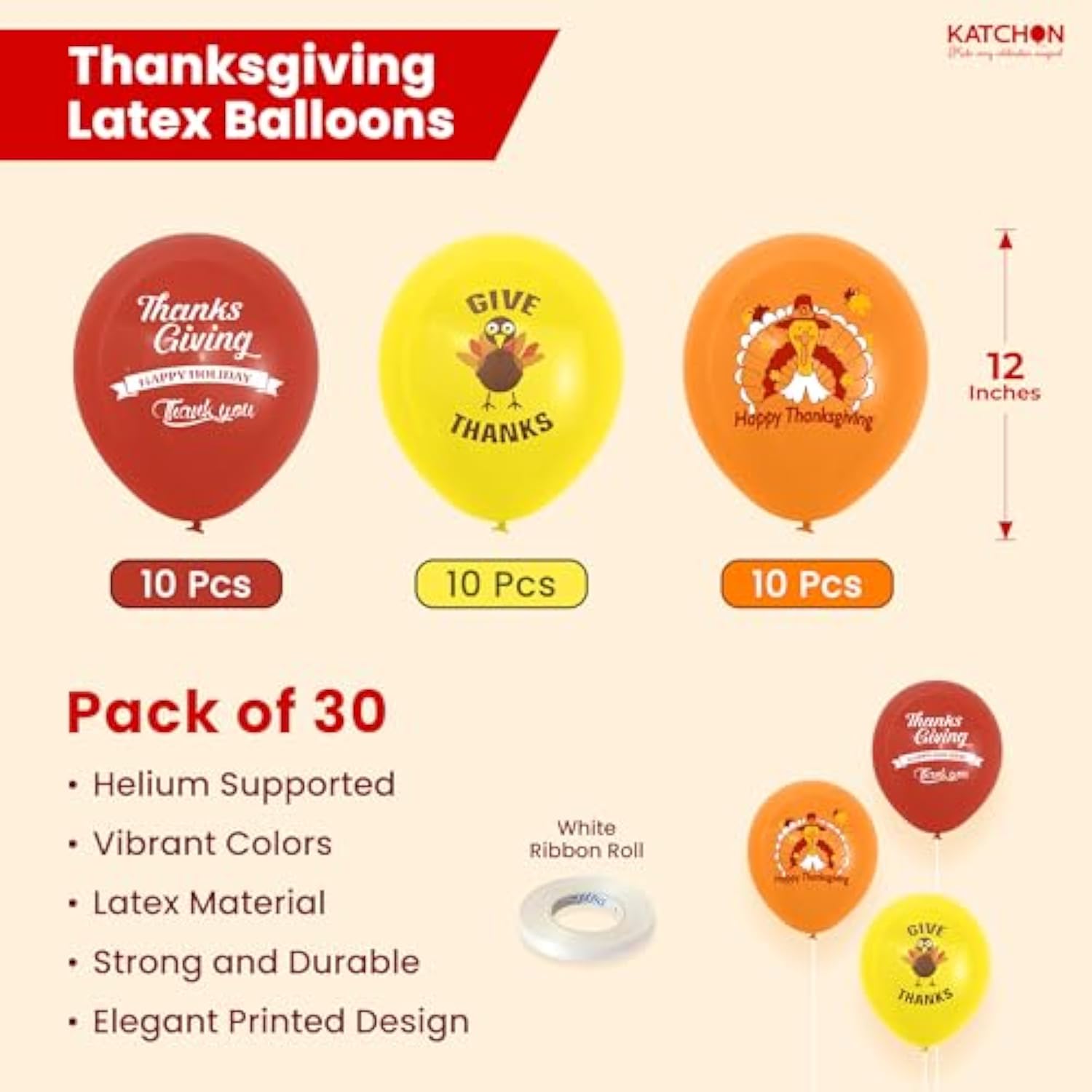 33 Pcs Thanksgiving Balloons Set 25 Inch Pumpkin Autumn Harvest Party Decorations