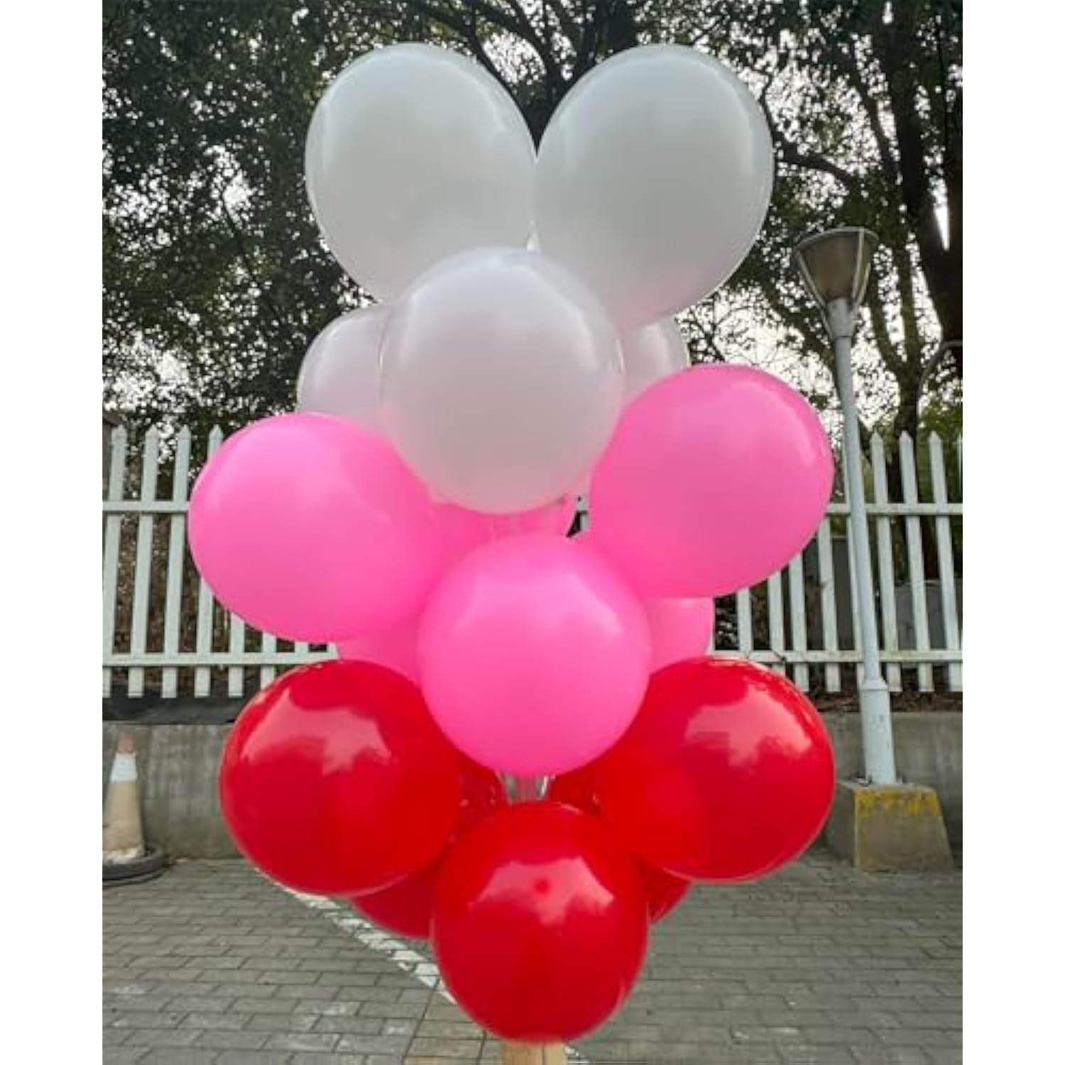 60 Pcs 12 Inch Latex Balloons In Red, Pink And White, Perfect For Valentine'S Day, Christmas, Girl'S Birthday, Graduation, Wedding And Baby Shower Party Balloons Decorations