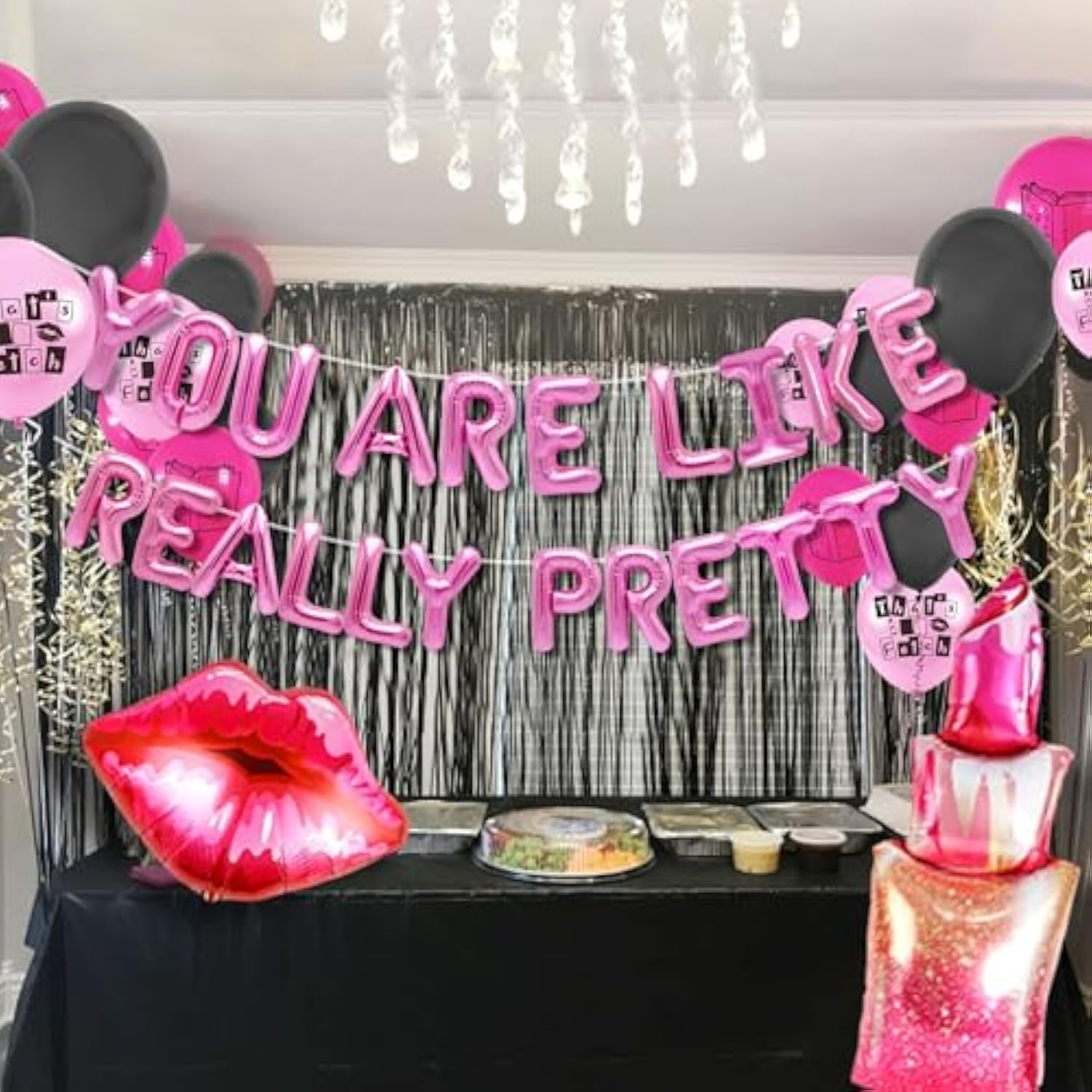 You Are Like Really Pretty Party Decor Mean Girl Bachelorette Party Decorations Early 2000S Party Decorations Y2K You Are Like Really Pretty Banner Sign