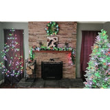 Smart Christmas Trees, App Compatible With Amazon Alexa & Google Nest Voice Control, Prelit 6.5Ft Twig Tree, 155 Led Color Changing Lights