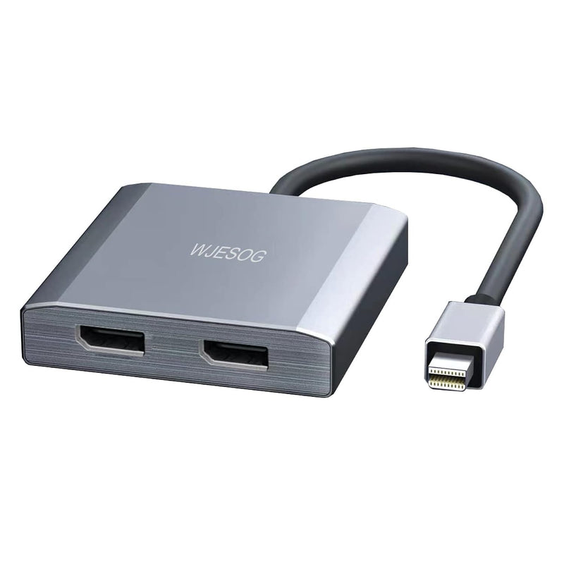 Mini Displayport To Dual Displayport Splitter Dual 4K@60Hz Resolution,Mdp To 2