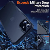 For Iphone 11 Phone Case, Shockproof For Iphone 11 Case, Military Grade Drop Protection, Protective Hard Back Slim Translucent Case For Iphone 11 6.1'', Frosted Black