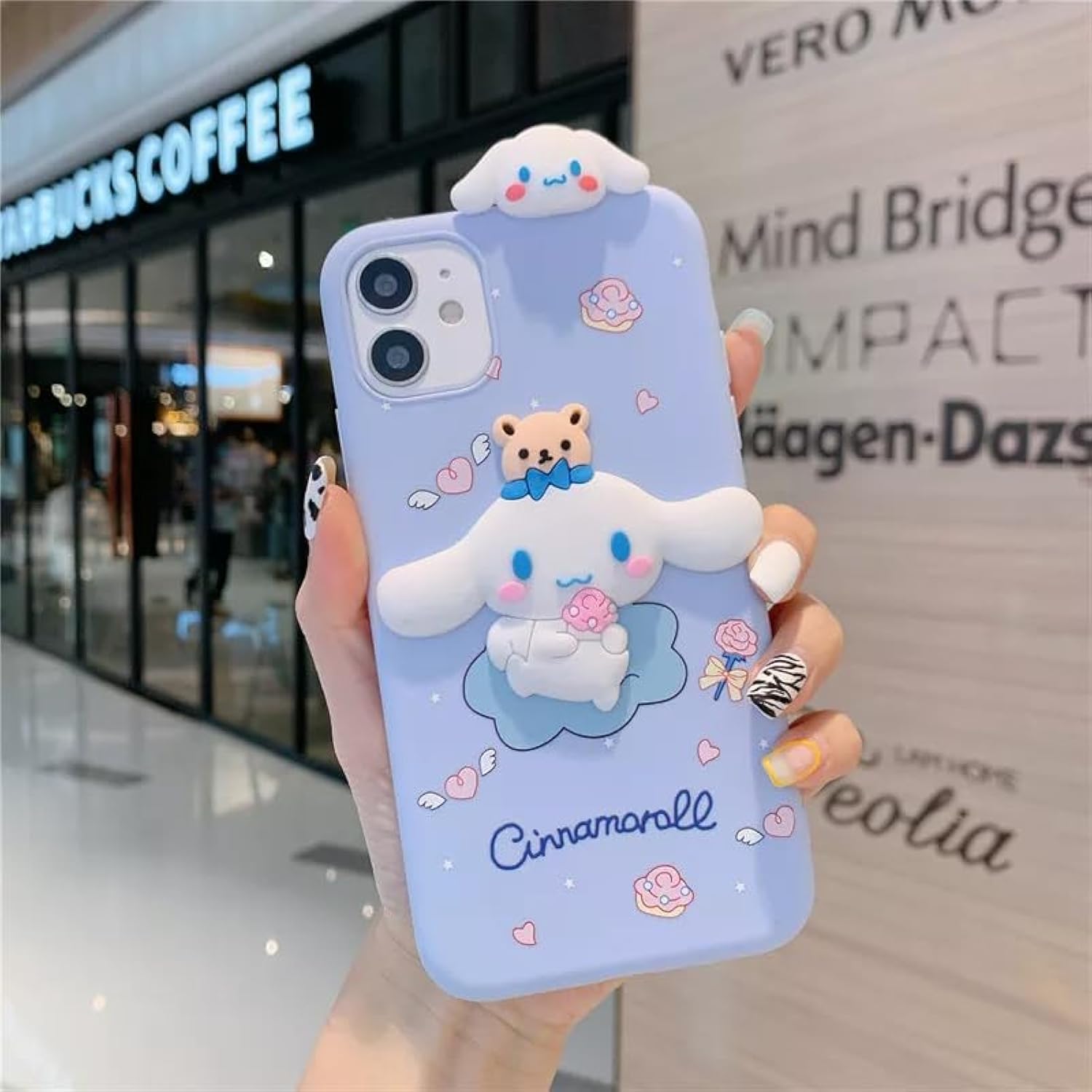 Case Design For Apple Iphone 8 Plus/Iphone 7 Plus, Shock-Absorption Anti-Scratch Bumper Girly Case Cover, Cute Kawaii Anime Cartoon Design For Kids Teens Girls Women